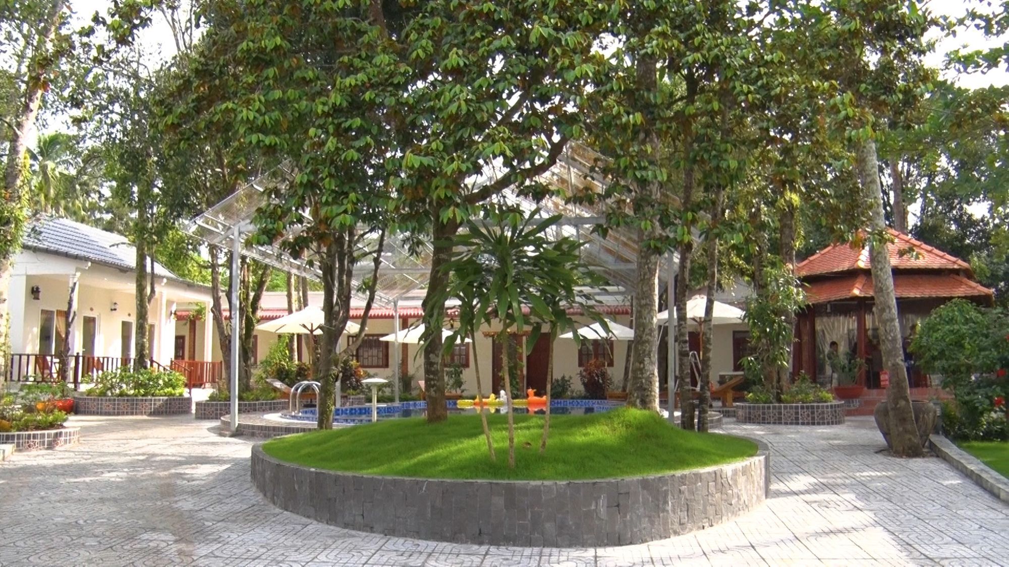 Kim Xuan Bungalow 두옹 동 외부 사진
